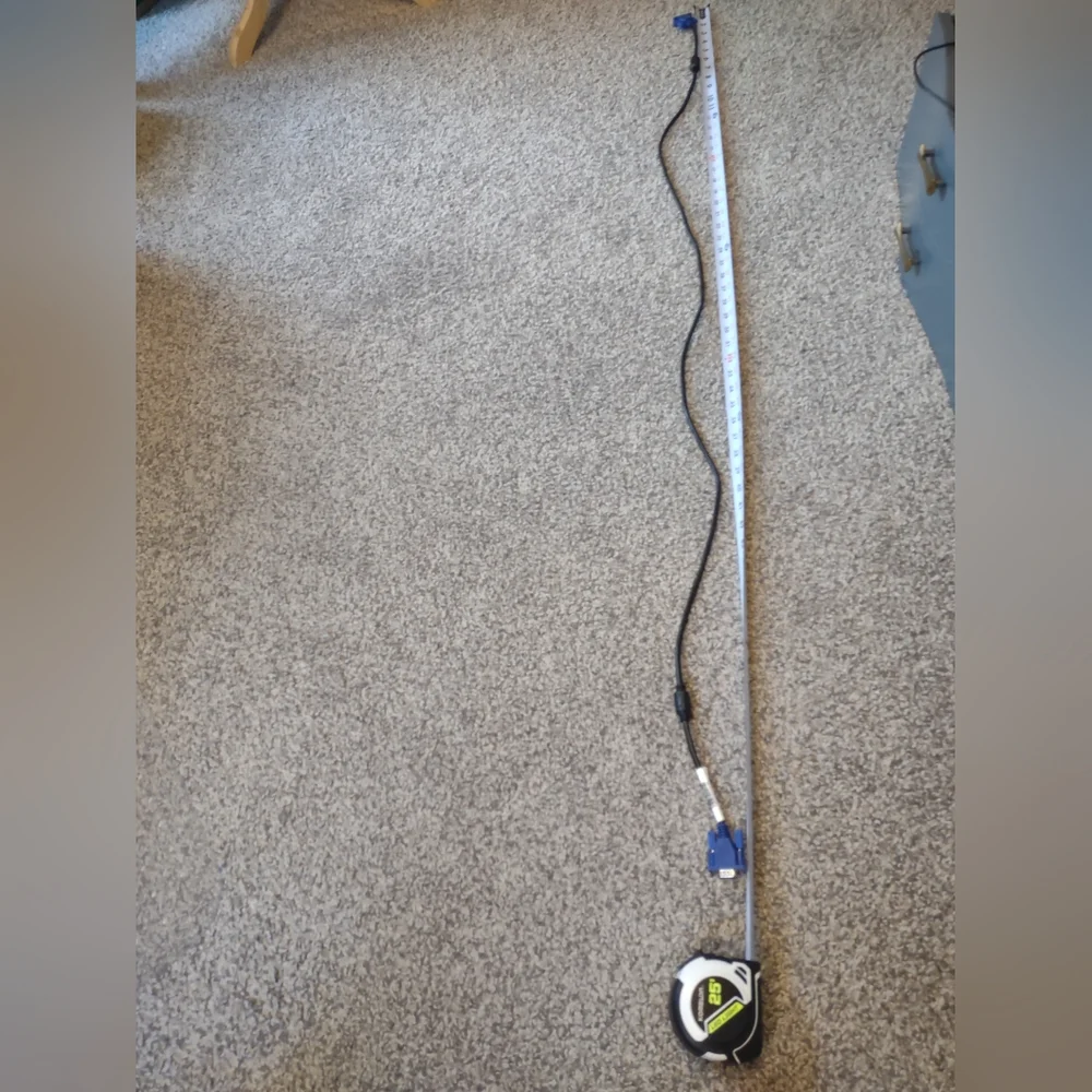 Blue VGA Cable for Computers